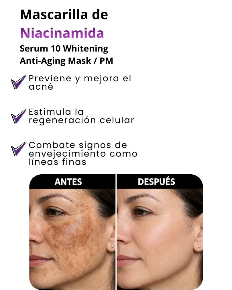 CREMA ELIMINA MANCHAS S10 COLAGENO + OBSEQUIO