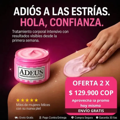 ADEUS para Estrías y  Celulitis   300ml