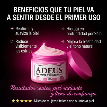 ADEUS para Estrías y  Celulitis   300ml