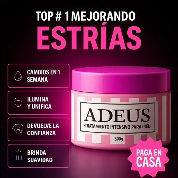 ADEUS para Estrías y  Celulitis   300ml