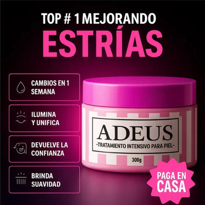 ADEUS para Estrías y  Celulitis   300ml