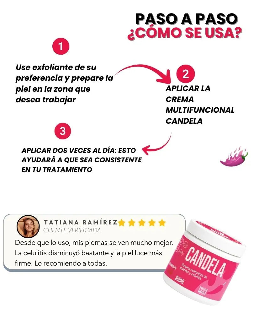 Candela crema reductora 300ML