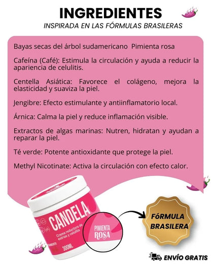 Candela crema reductora 300ML