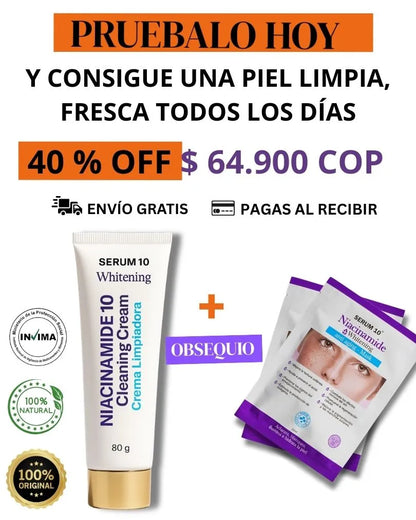 CREMA LIMPIADORA + OBSEQUIO