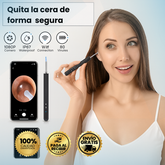 LIMPIADOR OIDOS CON CAMARA