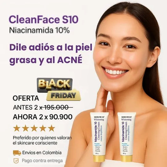CREMA LIMPIADORA DE NIACINAMIDA S10